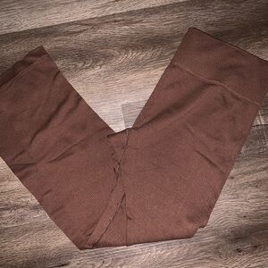 Brown 3/4 length Leggings